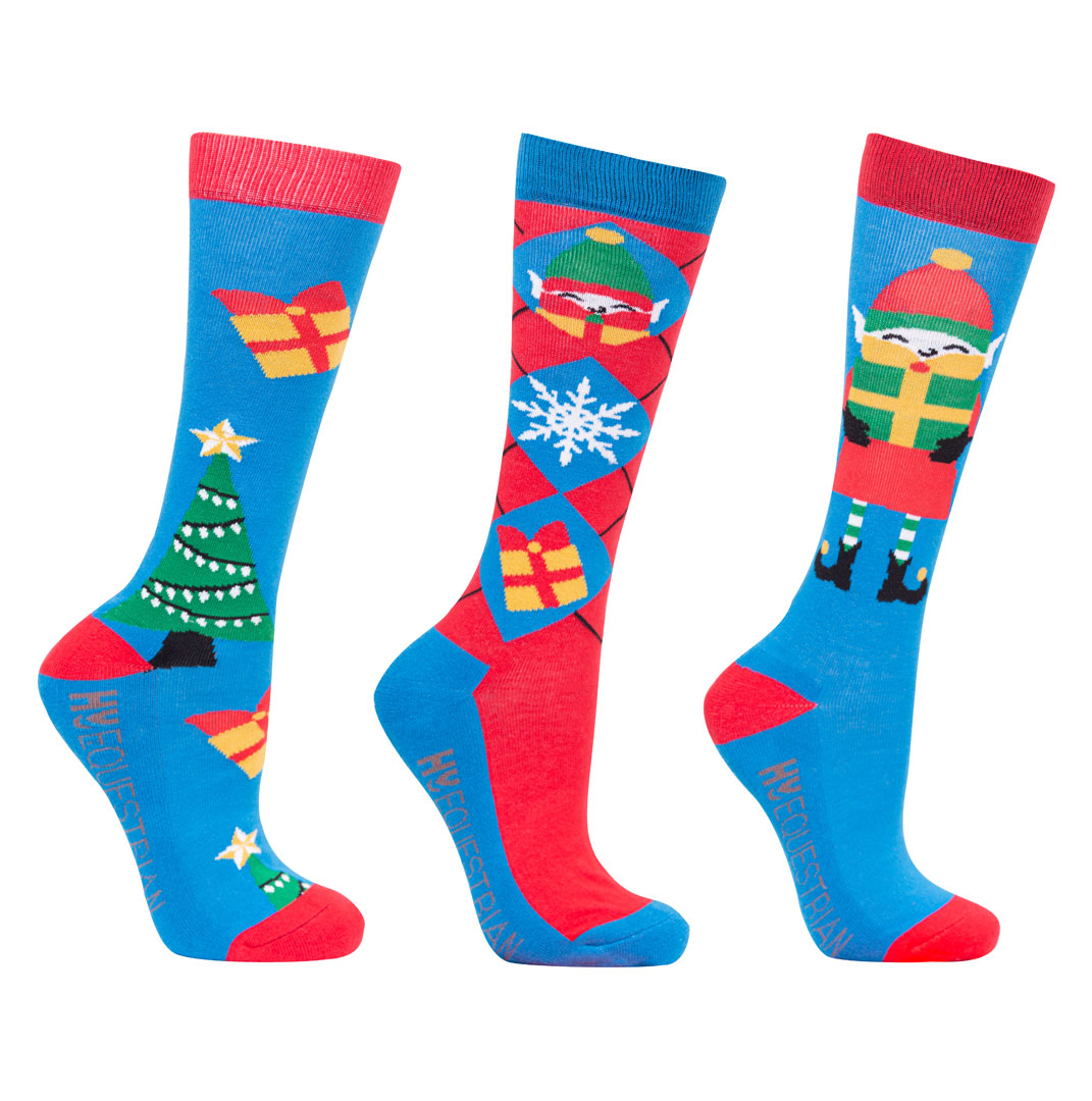 Hy Equestrian Novelty Printed Socks