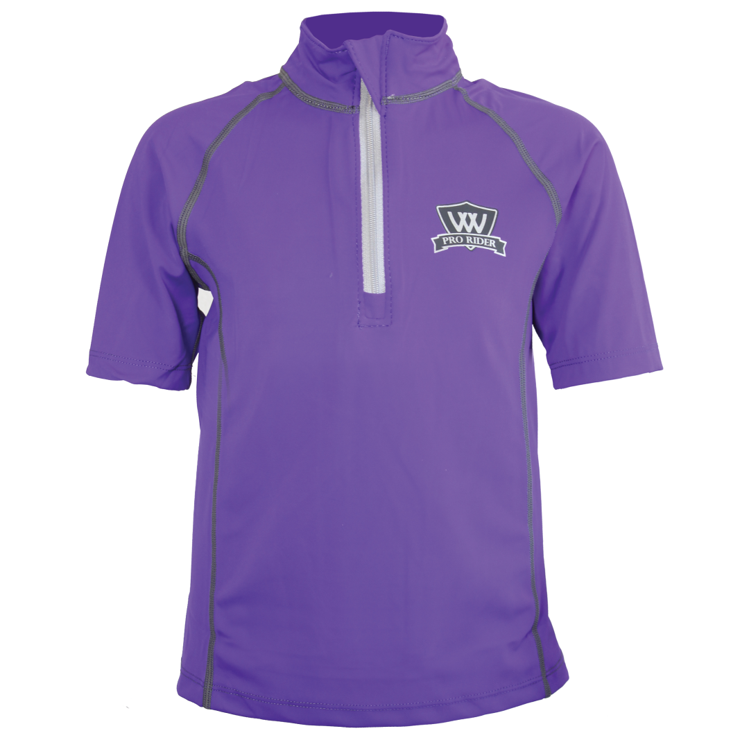 Woof Wear Young Rider Short Sleeve Riding Shirt