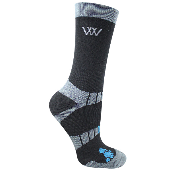 Woof Wear Short Bamboo Waffle Riding Socks