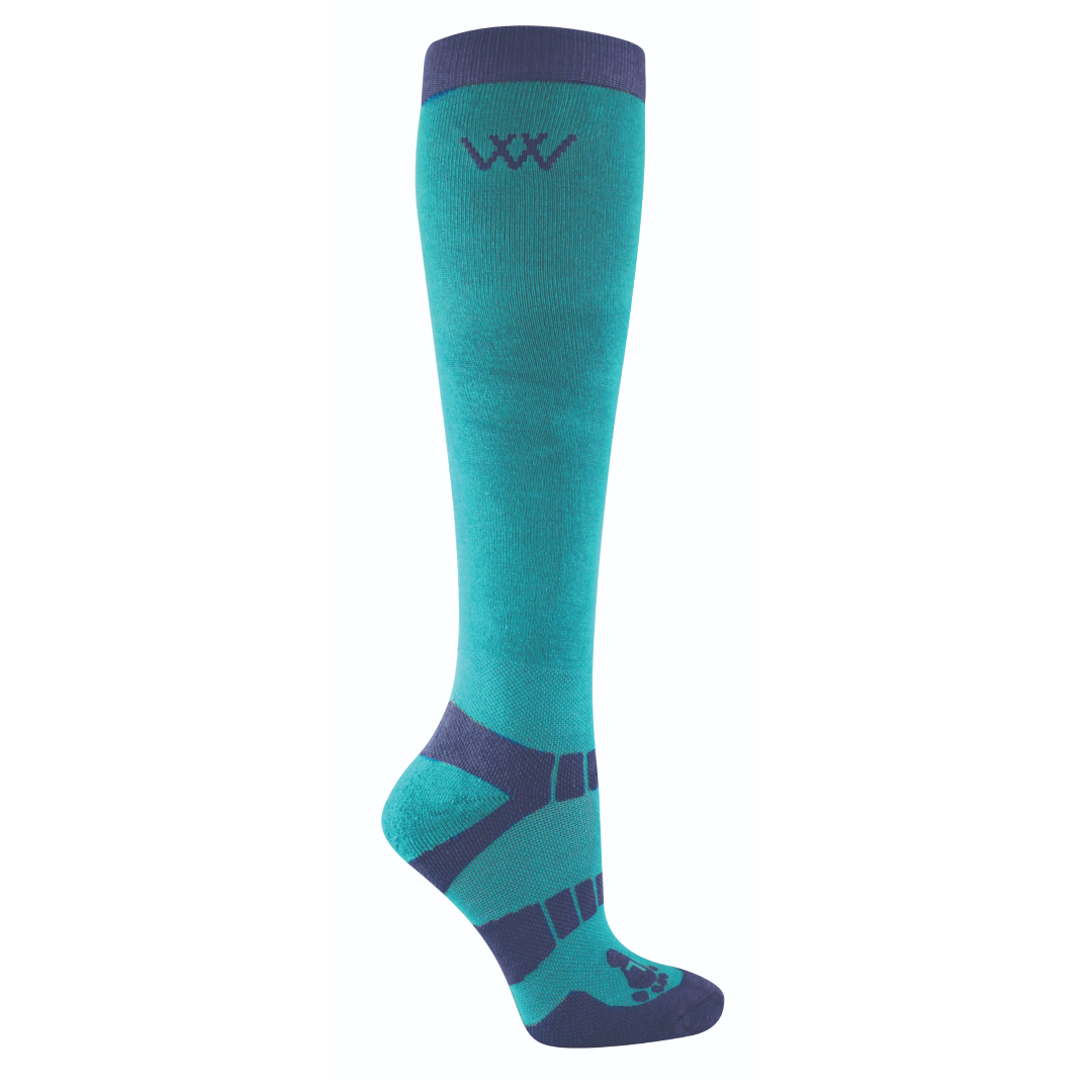 Woof Wear Bamboo Waffle Long Riding Socks