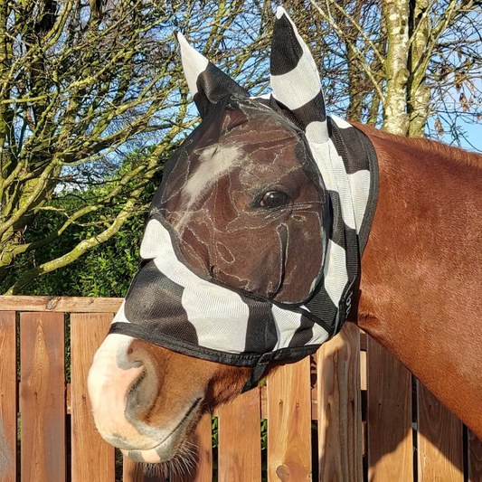Bucas Buzz Off Deluxe Zebra Mask