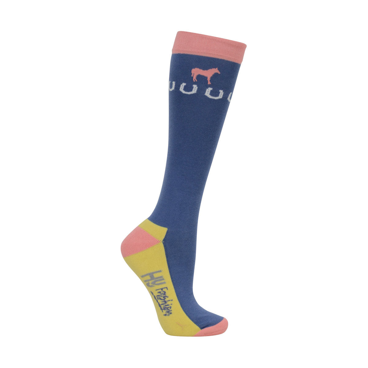 HyFASHION Newmarket Horse Print Socks (Pack of 3)