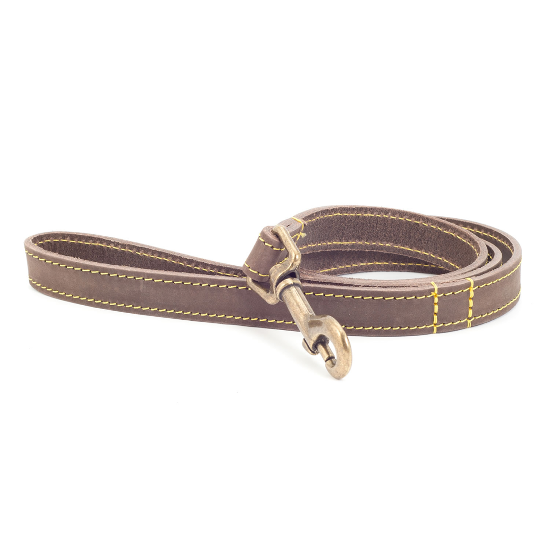 Ancol Timber Leather Lead