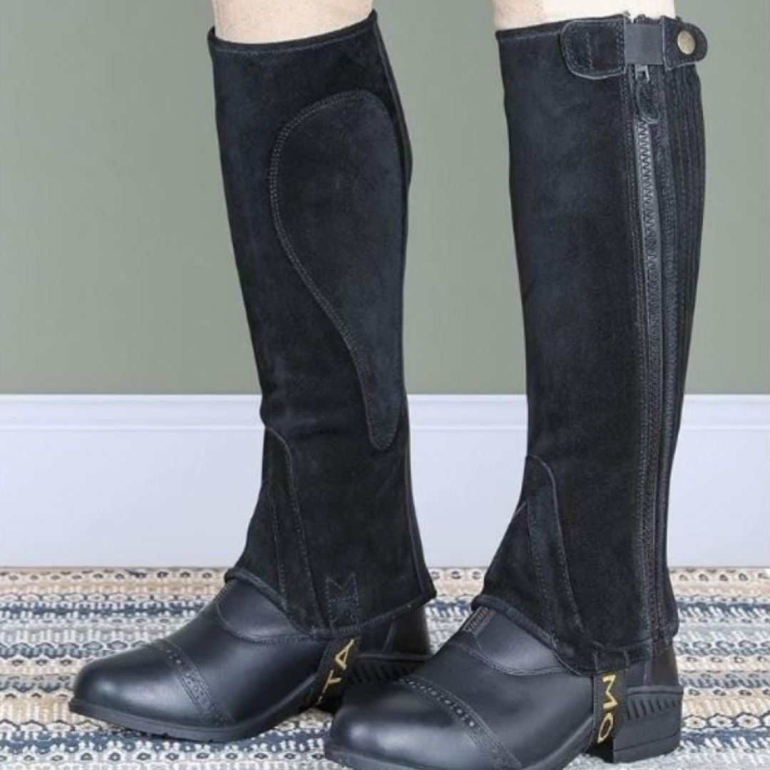 Shires Moretta Suede Half Chaps