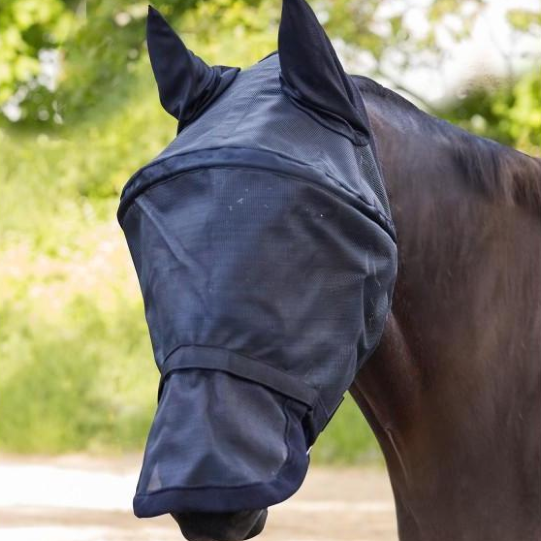 Waldhausen Premium Space Fly Mask with Ear Protection