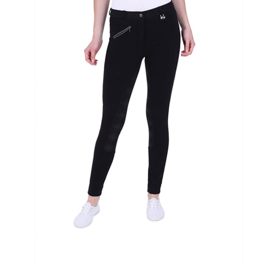 GS Equestrian Carol Childrens Two Tone Silicone Full Seat Jodhpurs