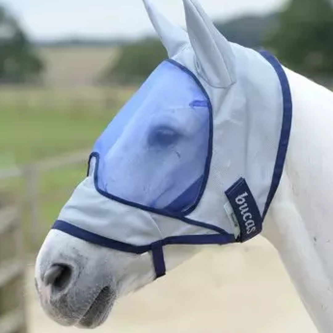 Bucas Buzz-Off De Luxe Fly Mask With Ears