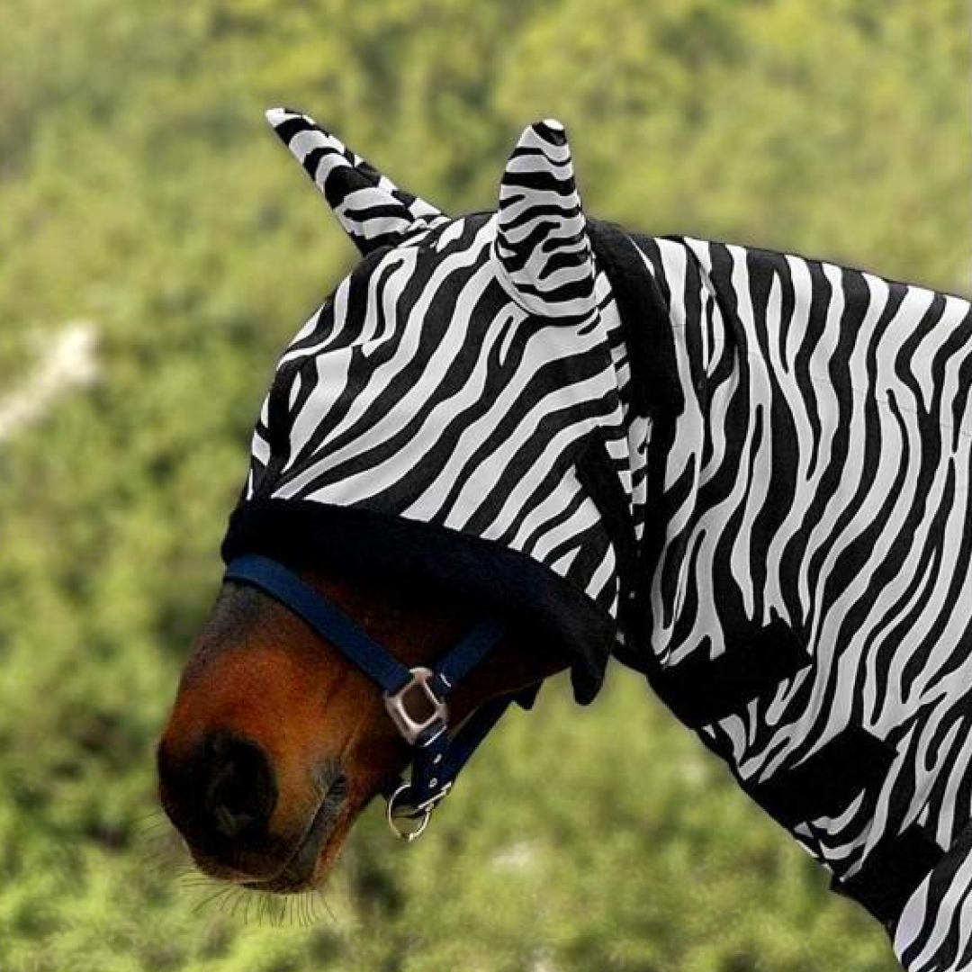 Waldhausen Zebra Anti-Fly Mask