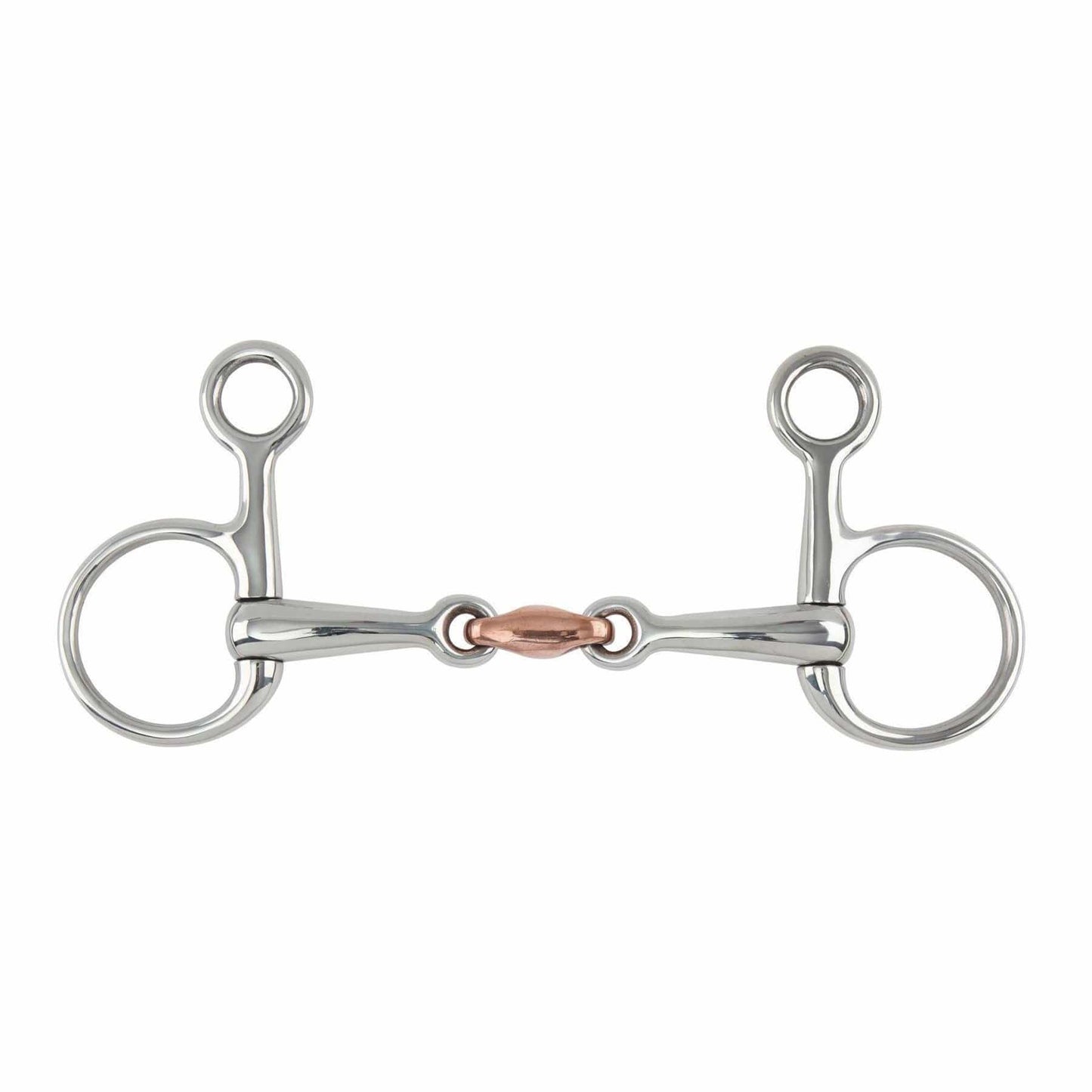 Bitres que cuelgan en la mejilla, snaffle de pastilla de cobre
