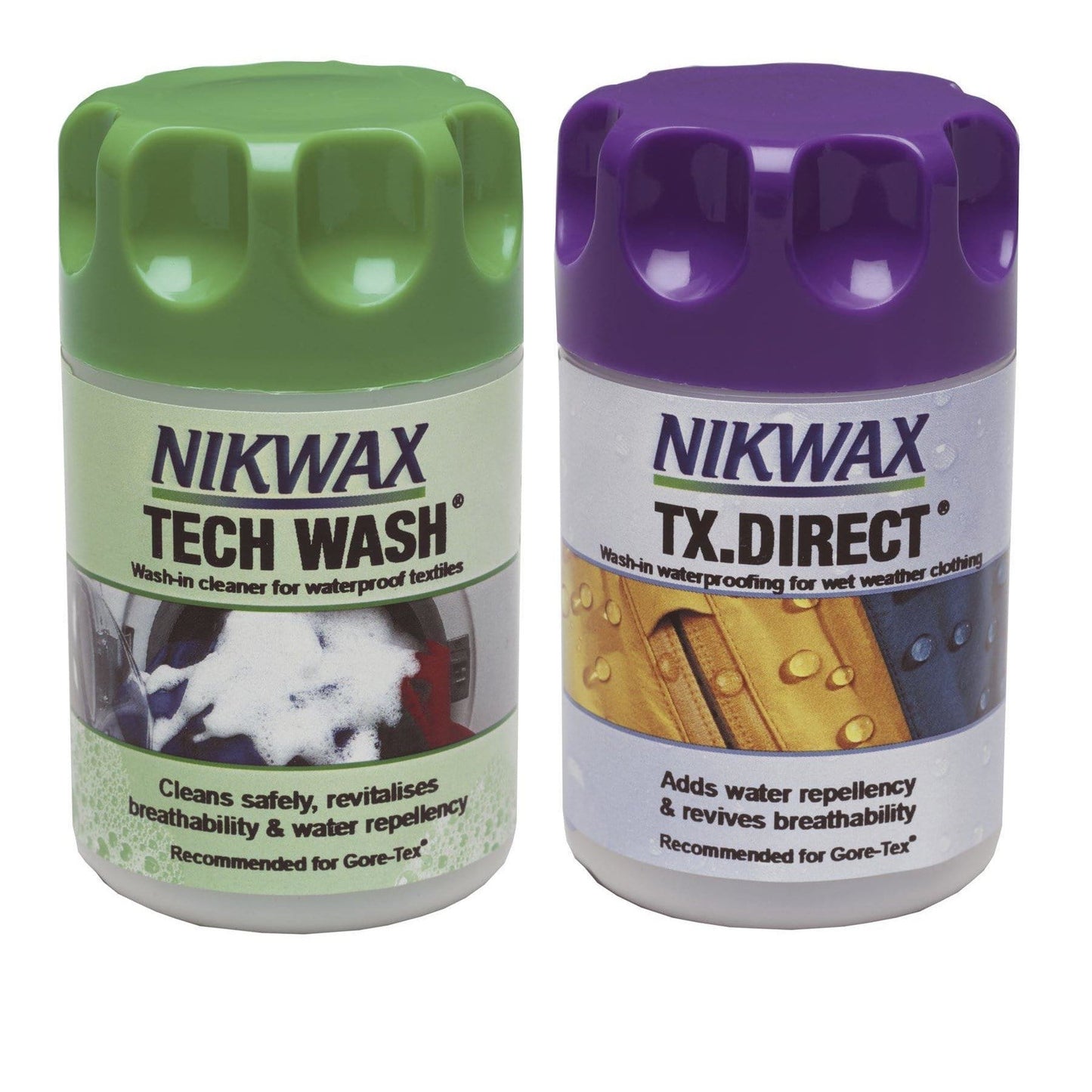 Nikwax Tech Wash/Tx Direct Wash-In Twin Pack