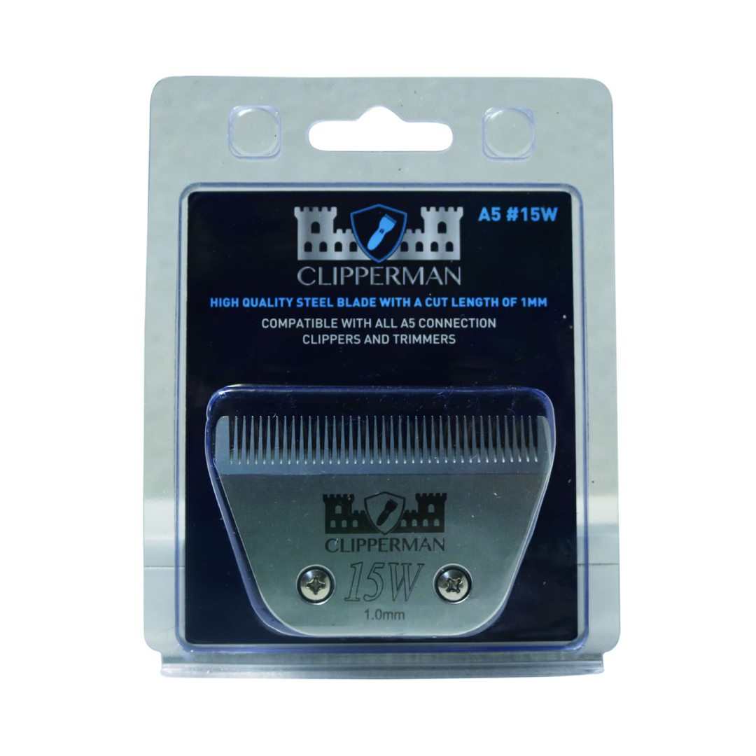 Clipperman A5 #15 High Quality Steel Blade Set