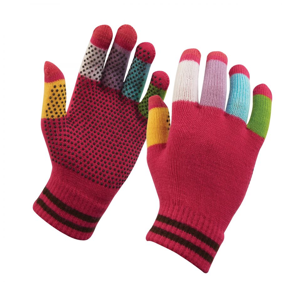 Dublin Magic Pimple Grip Riding Gloves For Adults
