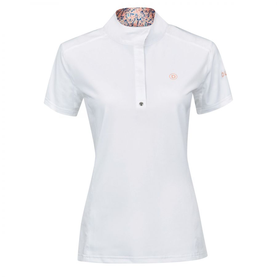 Dublin Andrea Short Sleeve Competition Printed Inner Collar Shirt