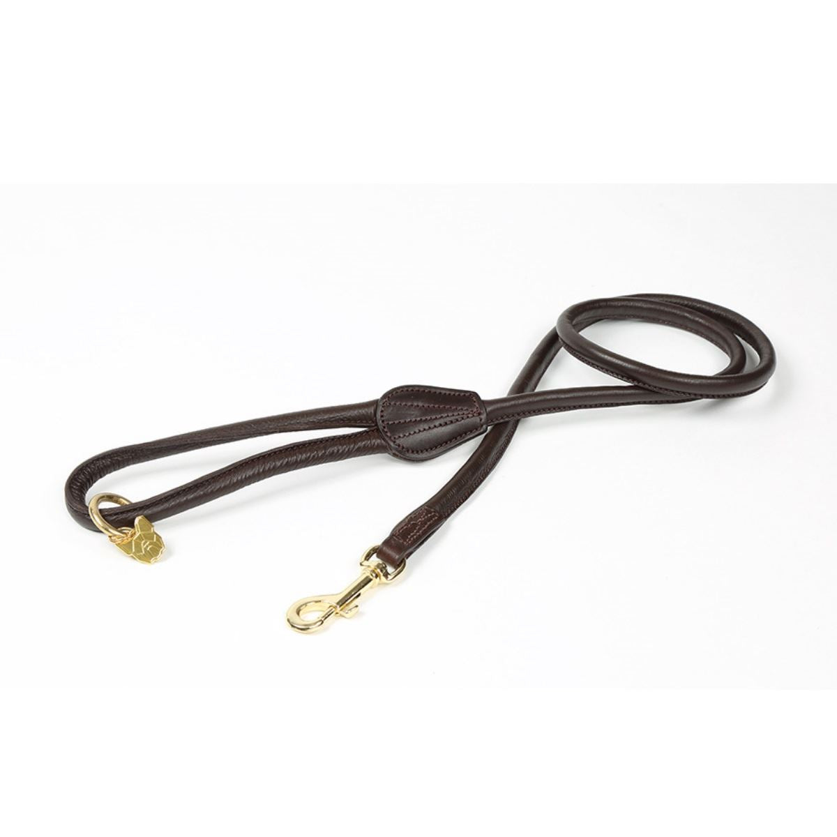 Shires Digby & Fox Rolled Leather Dog Lead