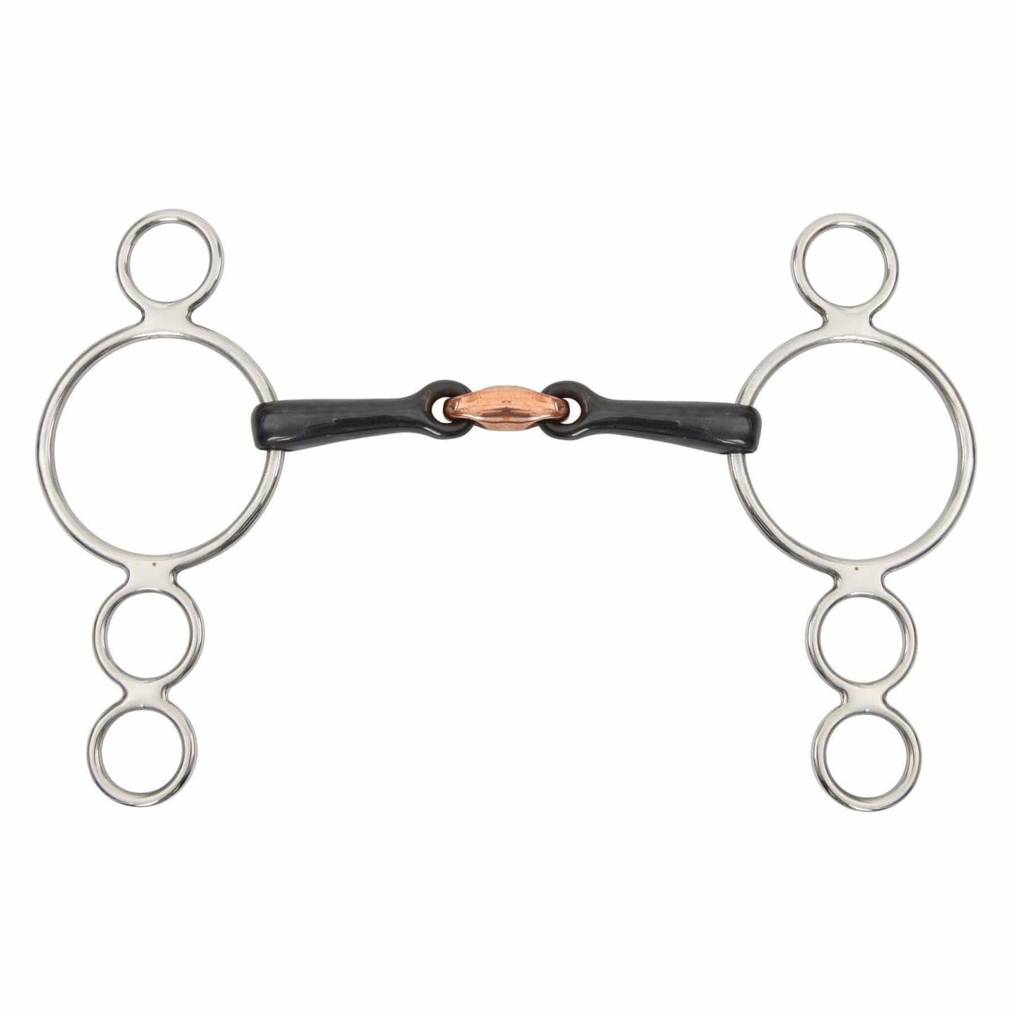 SHIRES Hierro dulce de tres anillos Dolandch Gag con rombo