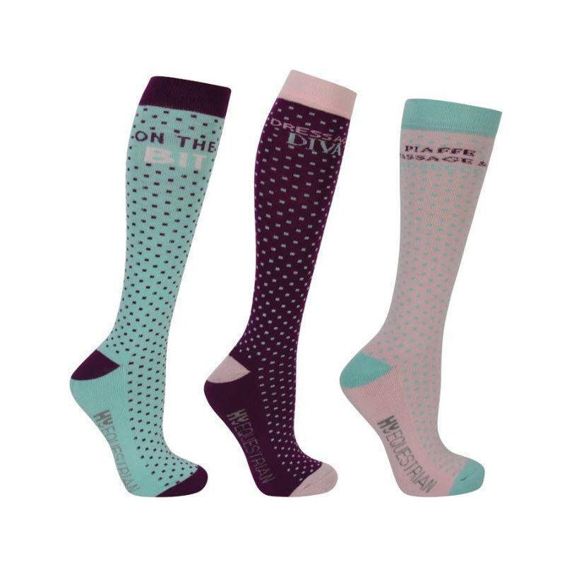 Hy Equestrian Dressage Socks