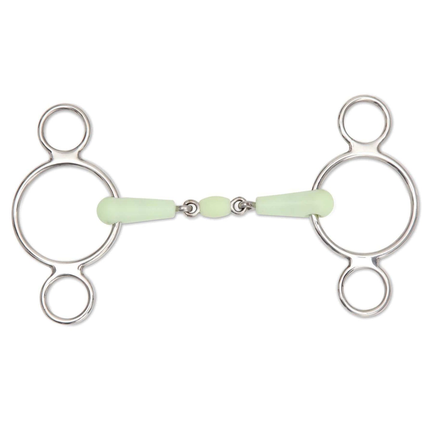 SHIRES Equikind Peanut Two Ring Gag