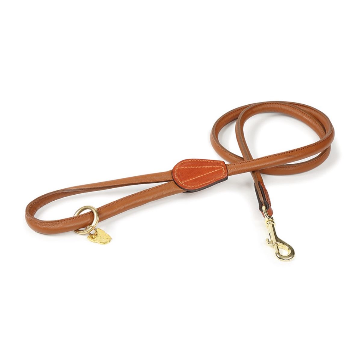 Shires Digby & Fox Rolled Leather Dog Lead