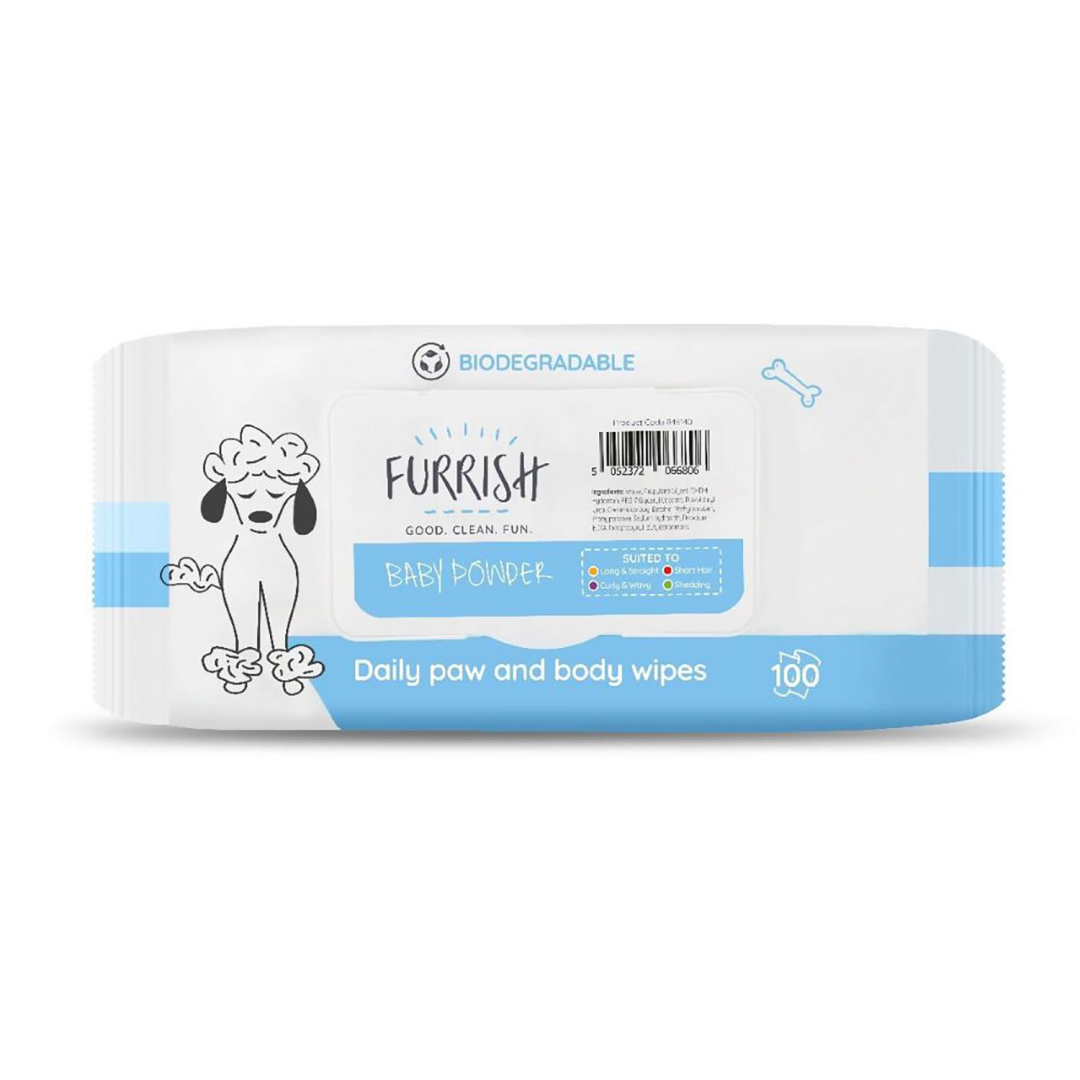 Furrish Daily Paw & Body Wipes