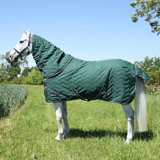 DefenceX System 100g Stable Rug with Detachable Neck Cover