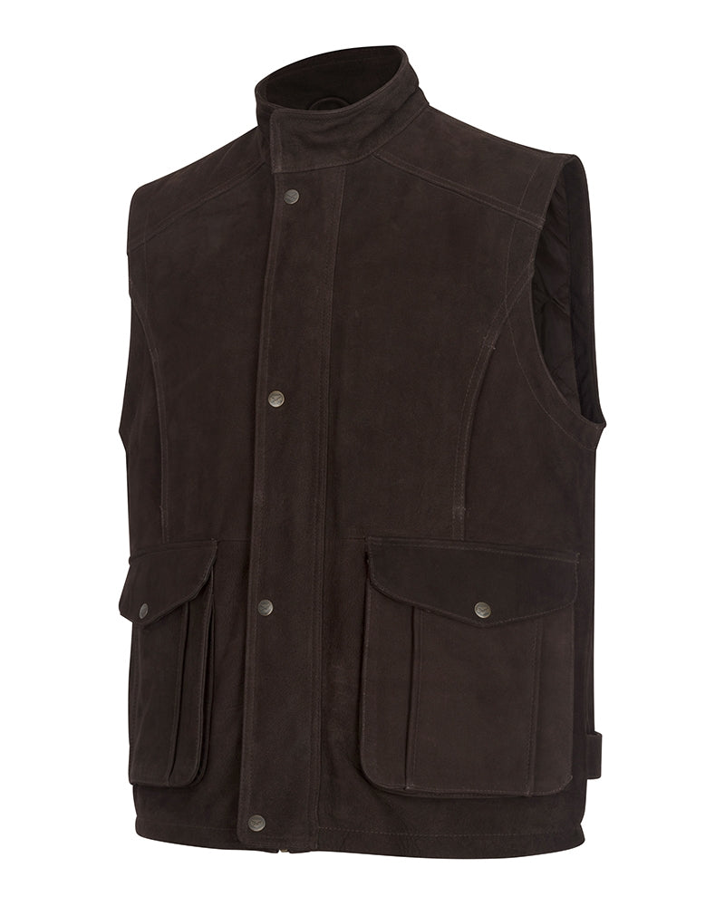 Hoggs of Fife Lomond II Men's Leather Waistcoat