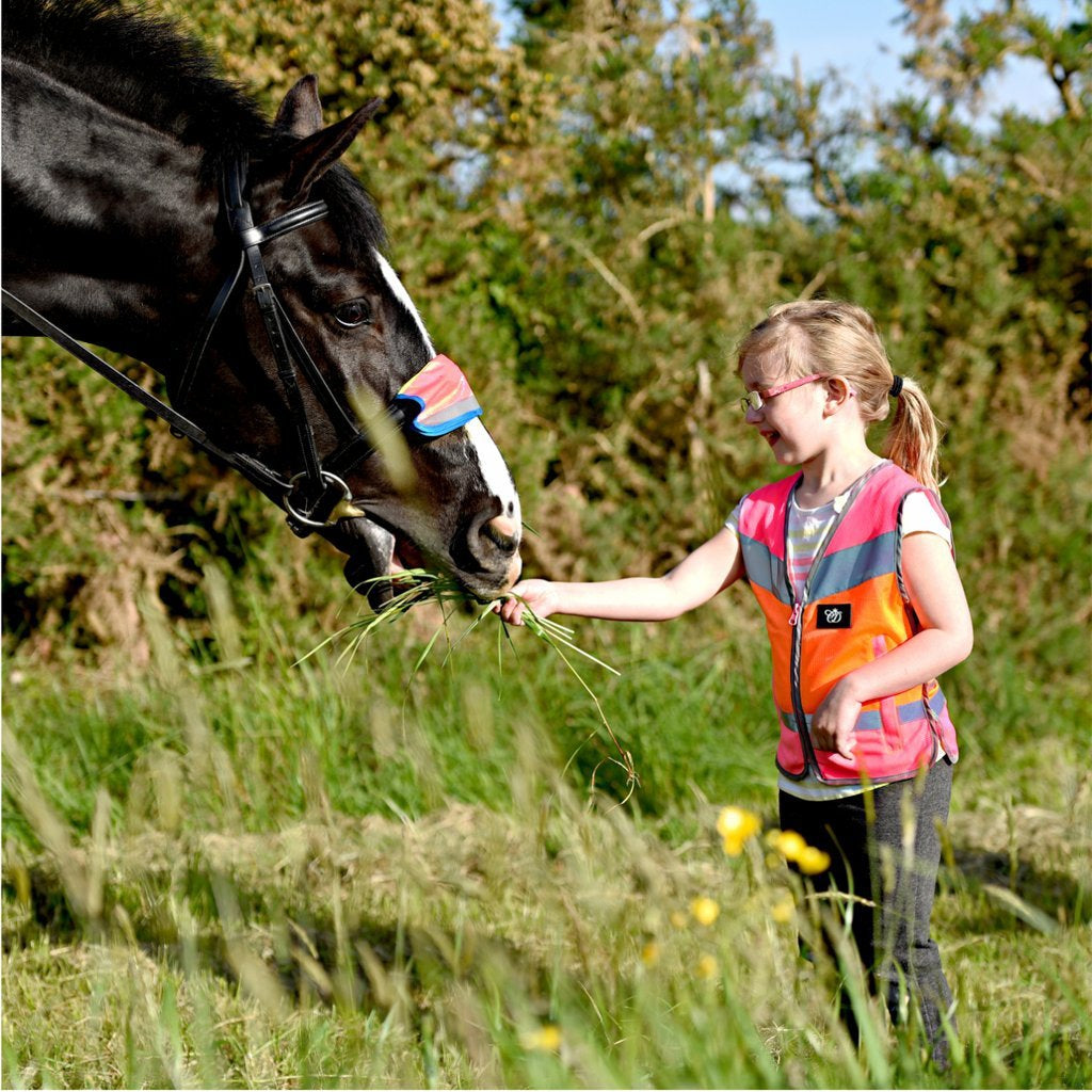 Equisafety Charlotte Dujardin Multi Mesh Childs Waistcoat
