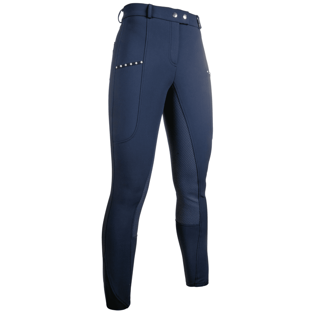 HKM Monaco Silicone Full Seat Winter Riding Breeches