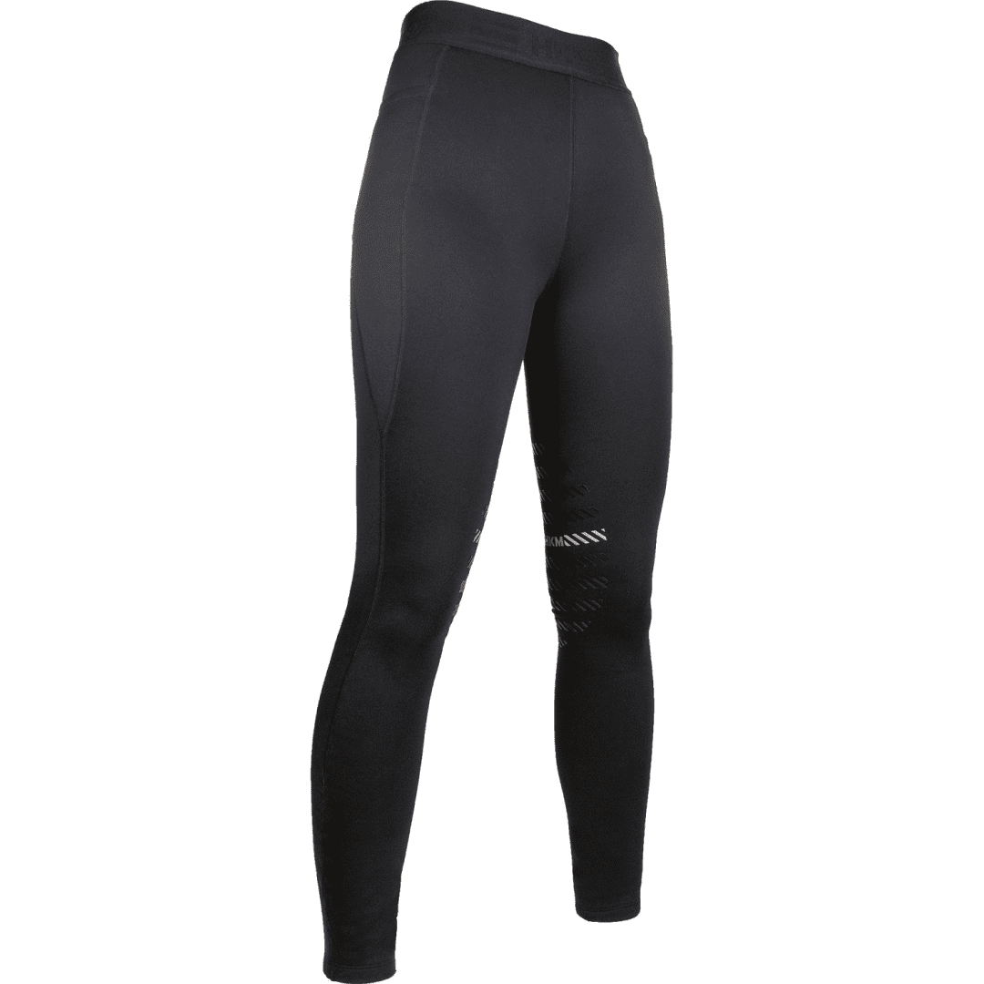 HKM Sports Silicone Knee Patch Riding Leggings