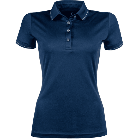 HKM Rose-Gold Glamour Style Polo Shirt