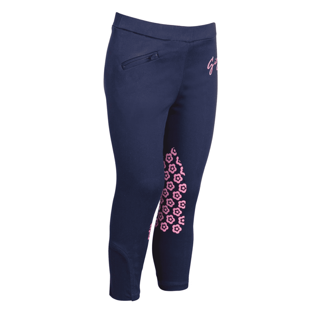 HKM Gelato Silicone Knee Patch Riding Leggings