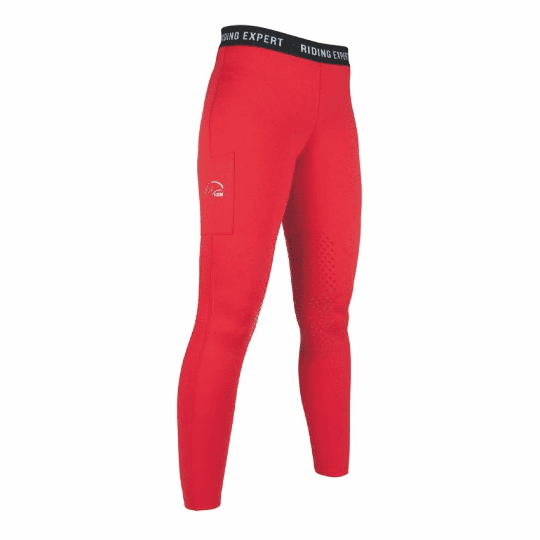 HKM Wien Style Silicone Knee Patch Riding Leggings
