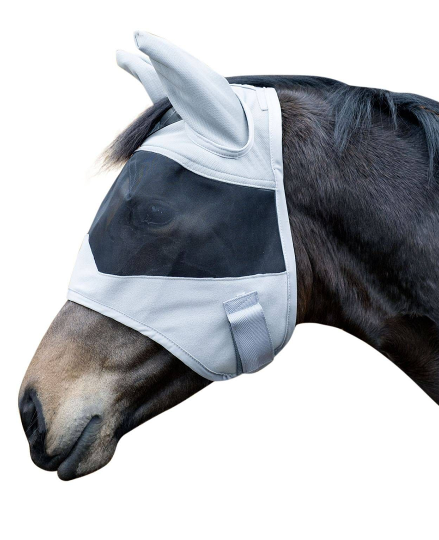 HKM New Mexico Anti-Fly Mask With Ears