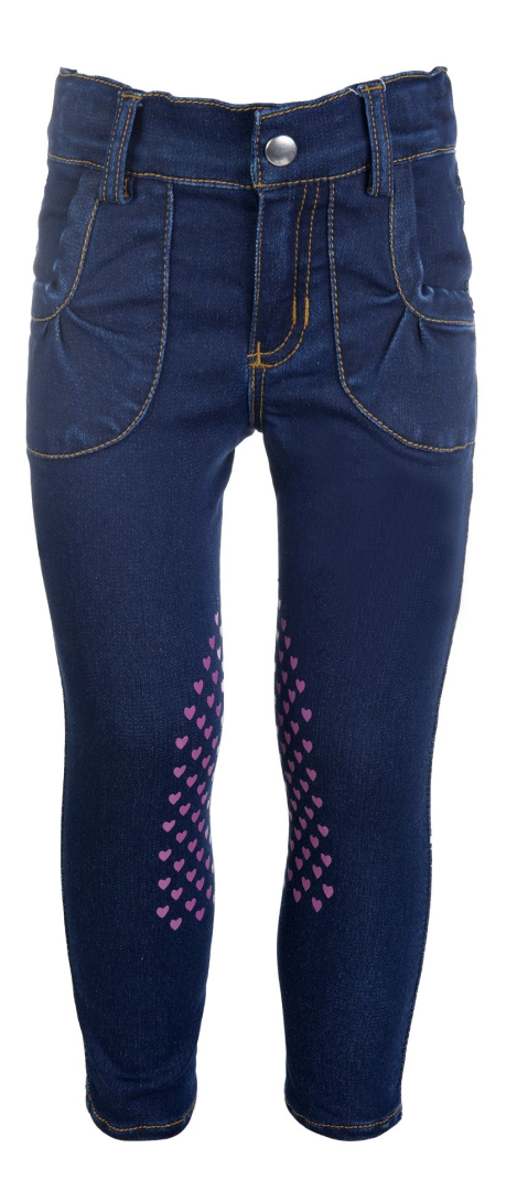 HKM Bellamonte Horses Silicone Knee Patch Riding Breeches