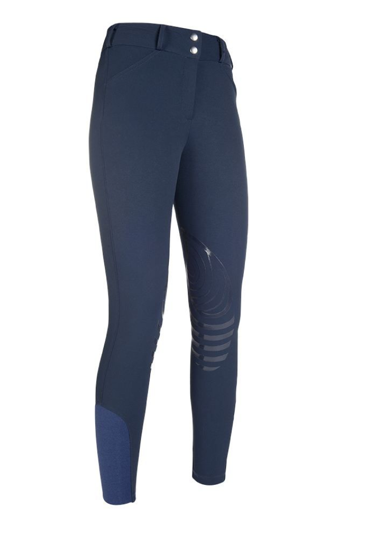 HKM Hunter Silicone Knee Patch Riding Breeches