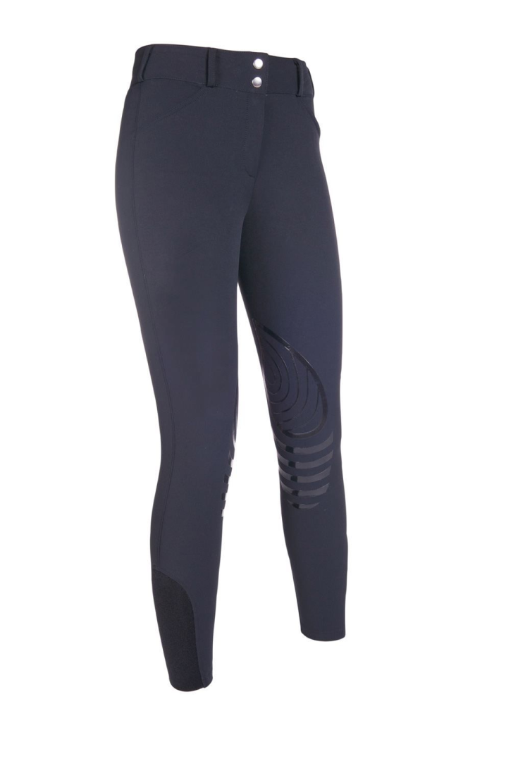 HKM Hunter Silicone Knee Patch Riding Breeches
