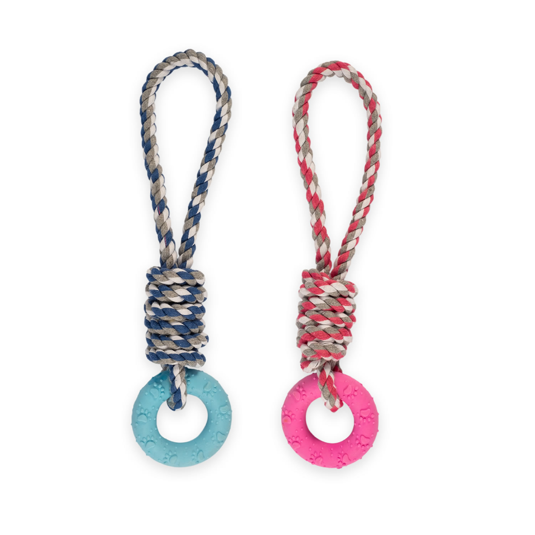 Ancol Small Bite Rope & Ring
