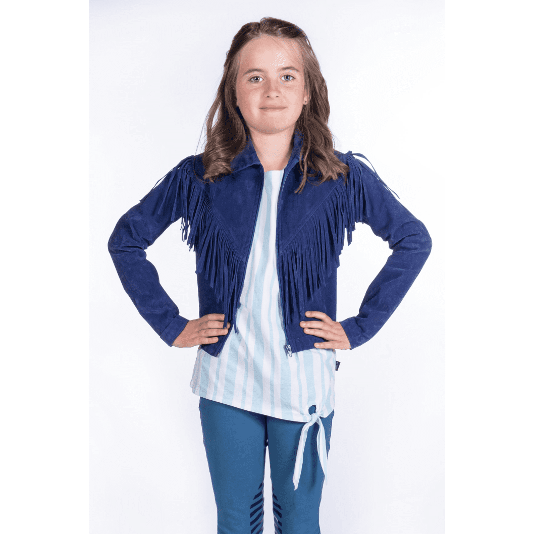 HKM Bibi & Tina Velour Fringe Jacket