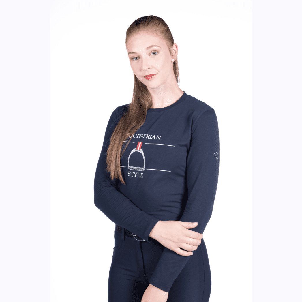 HKM Equine Sports Style Long Sleeve Shirt