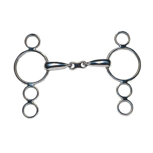 JP Korsteel French Link Dutch Gag 3 Ring