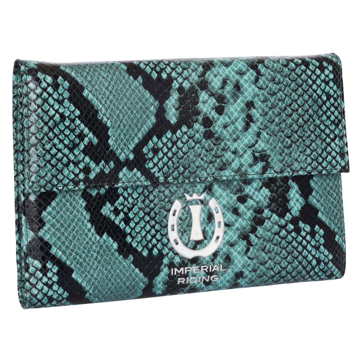 Imperial Riding Shiny Snake Horse Passport Bag