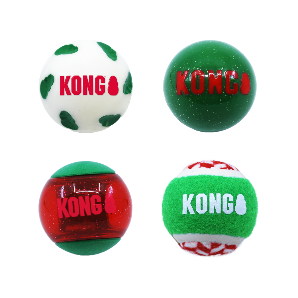KONG Holiday Occasions Balls