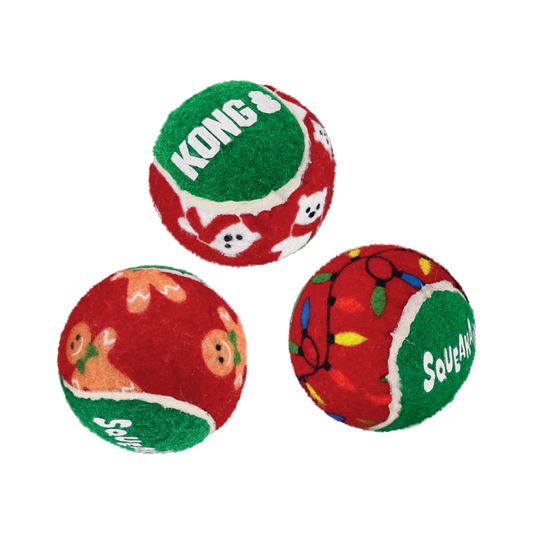 KONG Holiday Squeakair Balls
