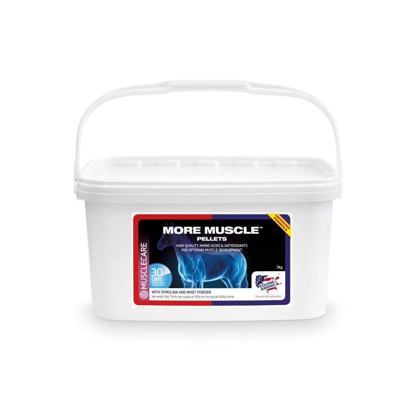 Equine America More Muscle Pellets