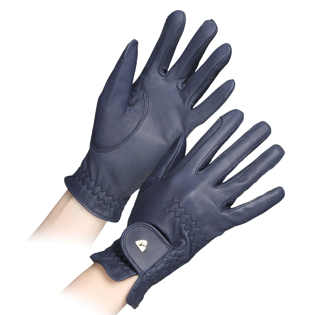 Shires Aubrion Leather Riding Gloves