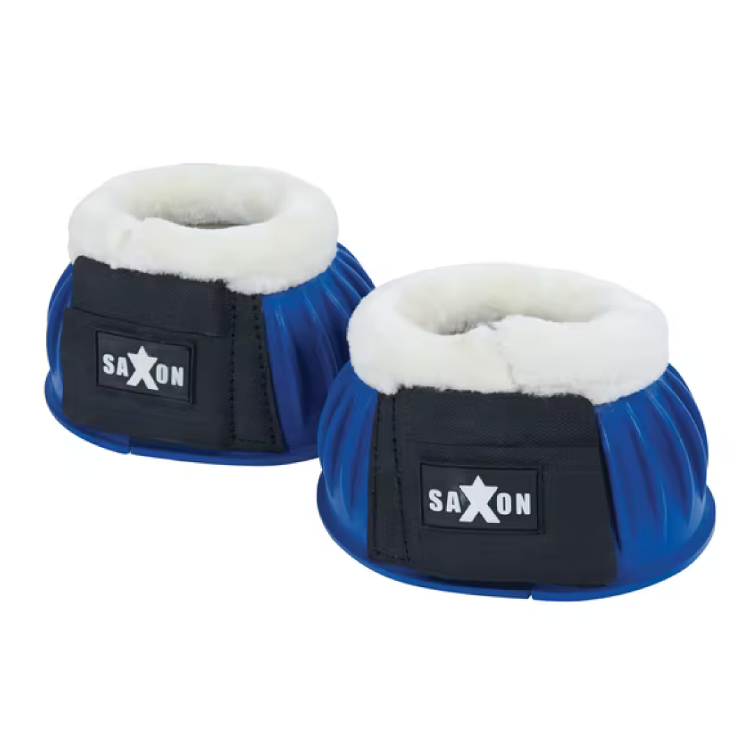 Saxon Fleece Trim Rubber Bell Boots