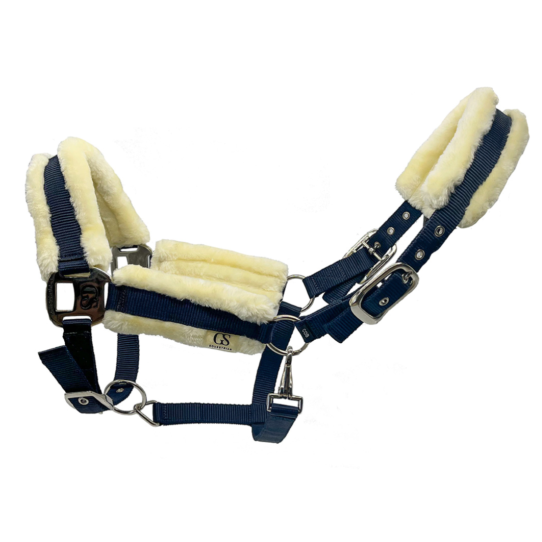 GS Equestrian Fleece Lined Headcollar