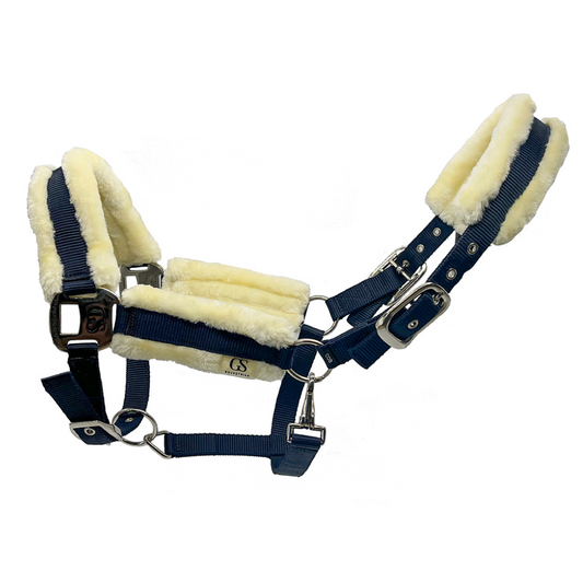 GS Equestrian Fleece Lined Headcollar