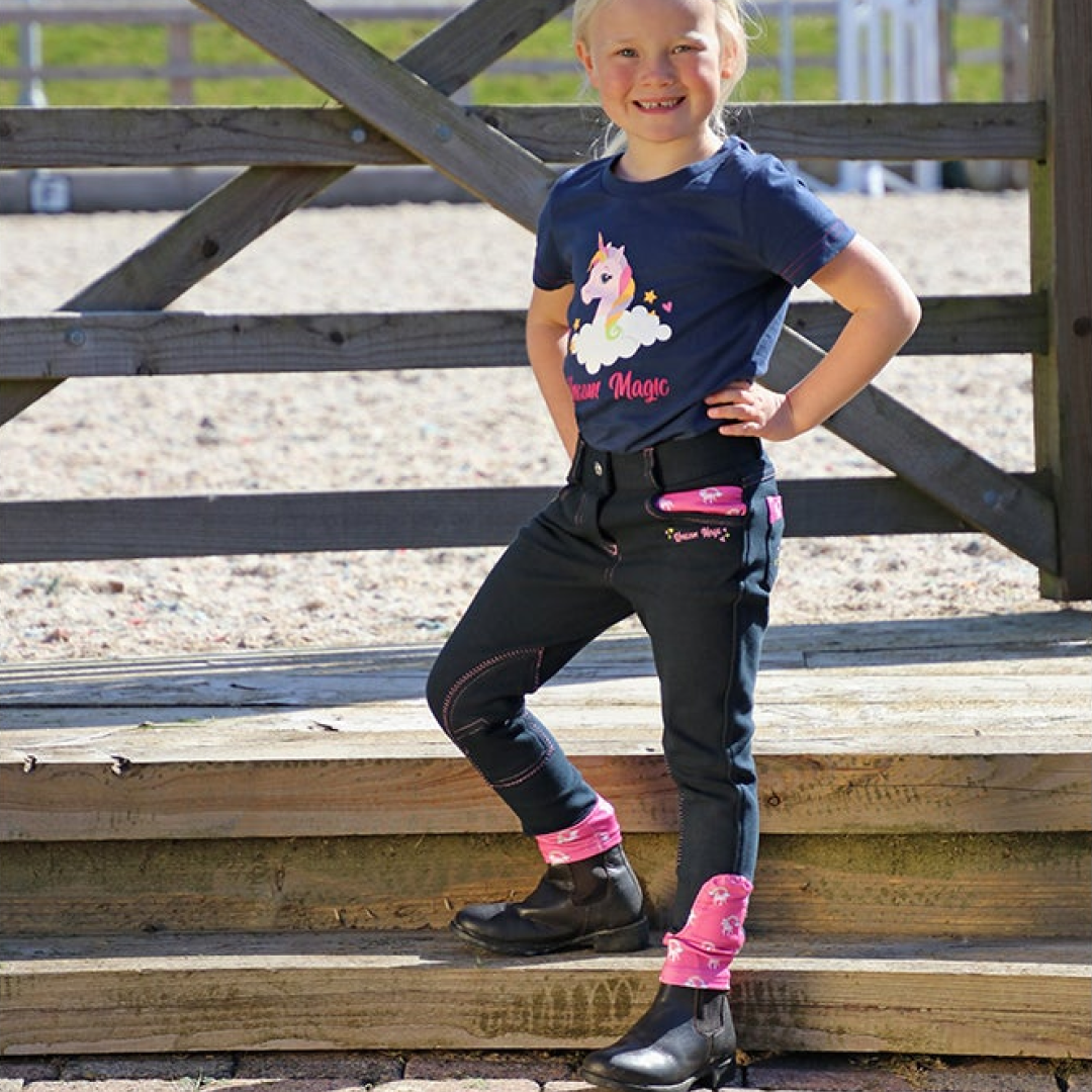 Unicorn Magic Breeches by Little Rider