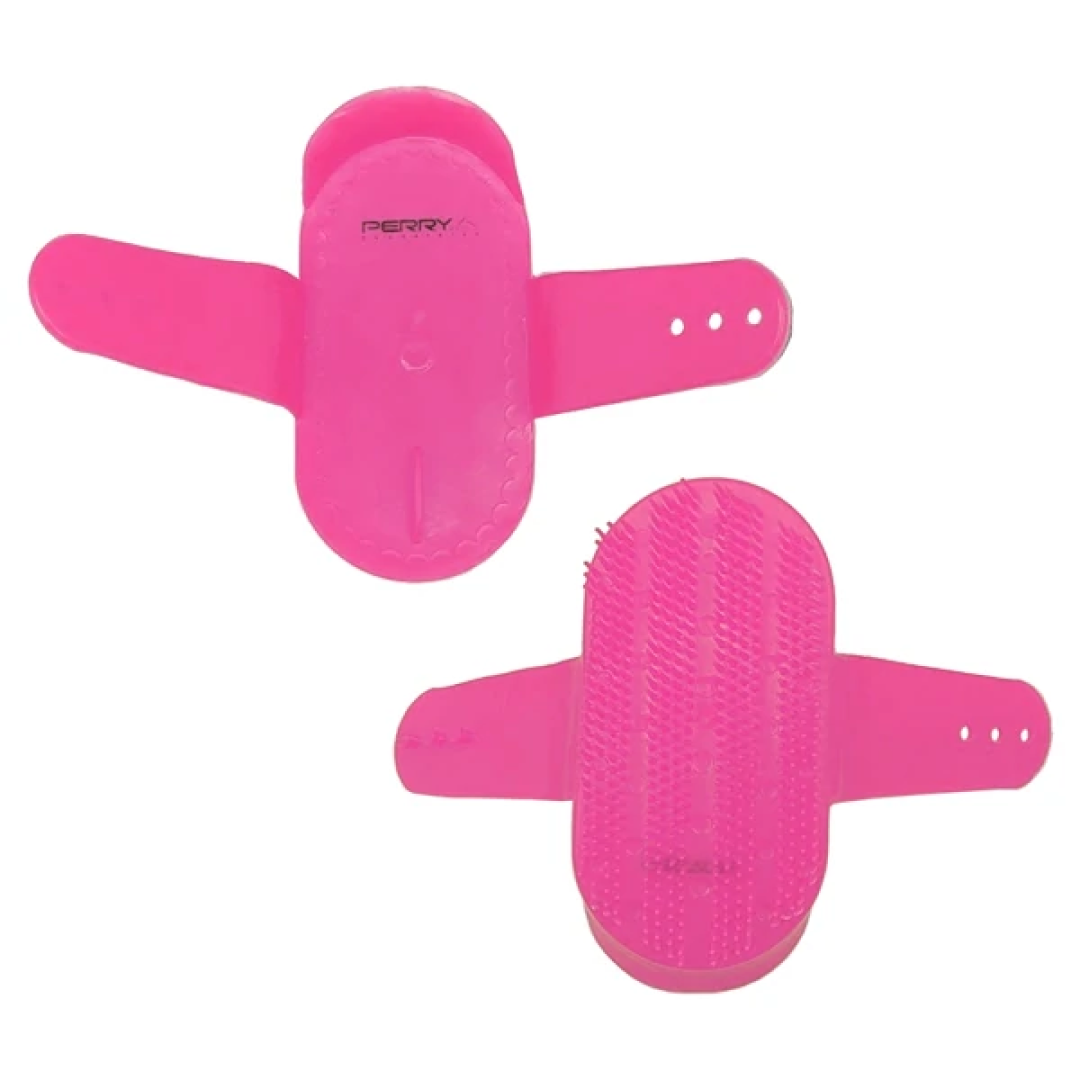 Perry Equestrian Plastic Curry Comb (Medium)