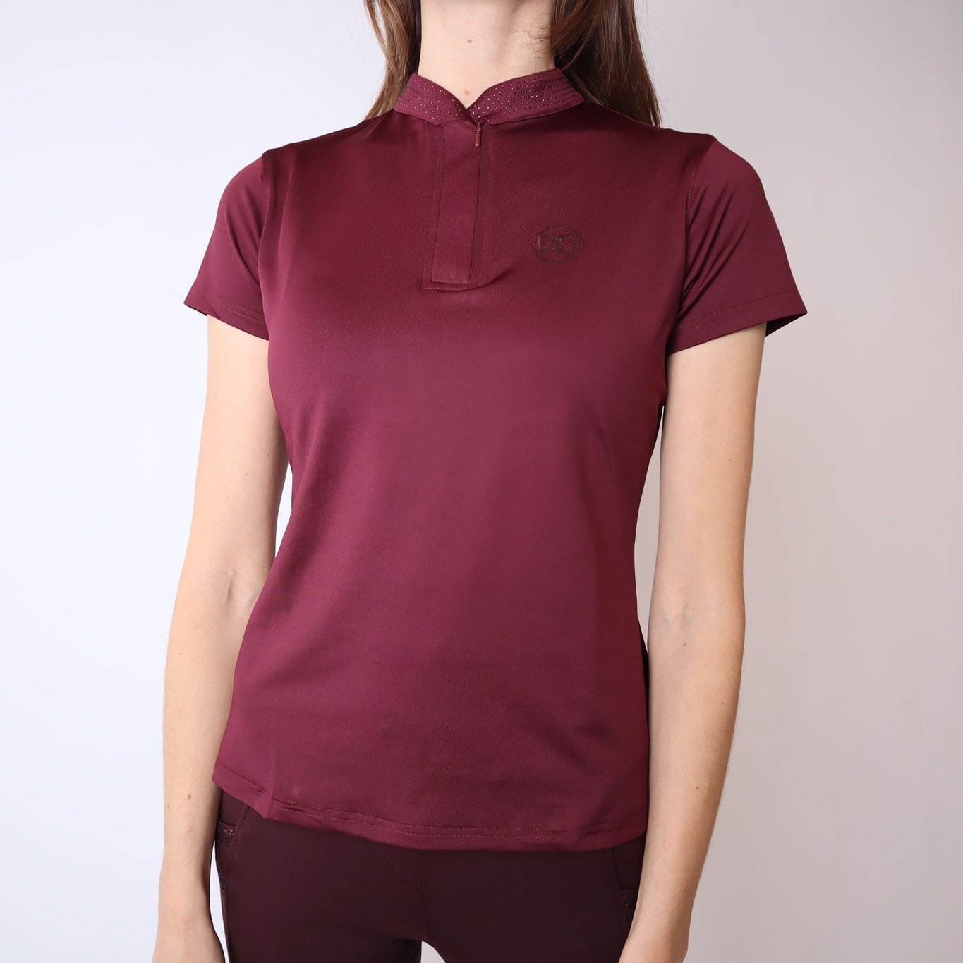 Montar Rebel Tone In Tone Crystal Shirt